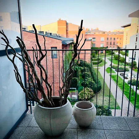 Apartament White Glove Deluxe Atlas Arena Лодзь Екстер'єр фото