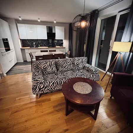 Apartament White Glove Deluxe Atlas Arena Лодзь Екстер'єр фото